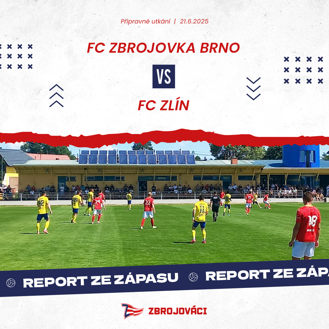 REPORT: FC Zbrojovka Brno - FC Zlín