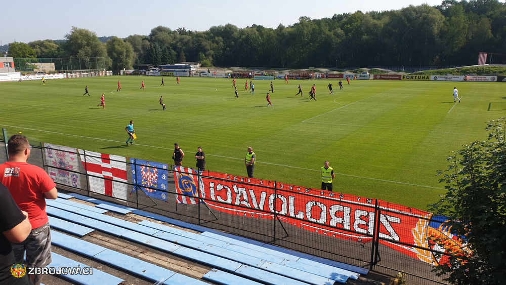 FK Fotbal Třinec - FC Zbrojovka Brno 1:1 (31.8.2019)