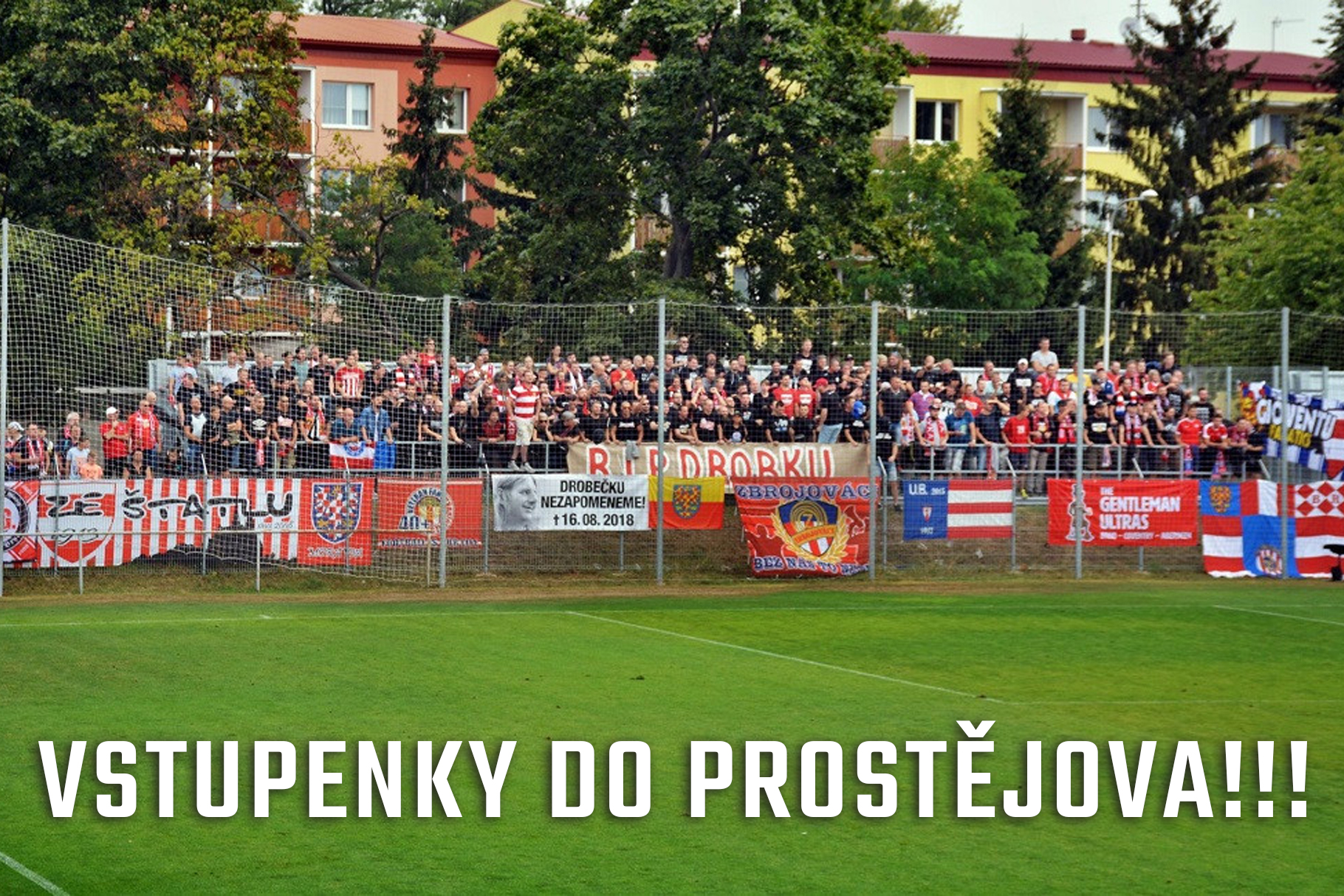 Vstupenky na zápas v Prostějově!